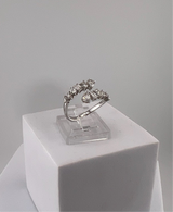 Multishaped 2 ctw total Lab Diamond Wrap Ring - Image 2
