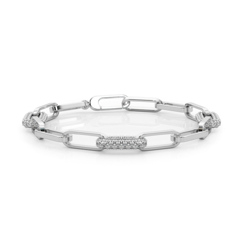 Interlocking Radiance Bracelet