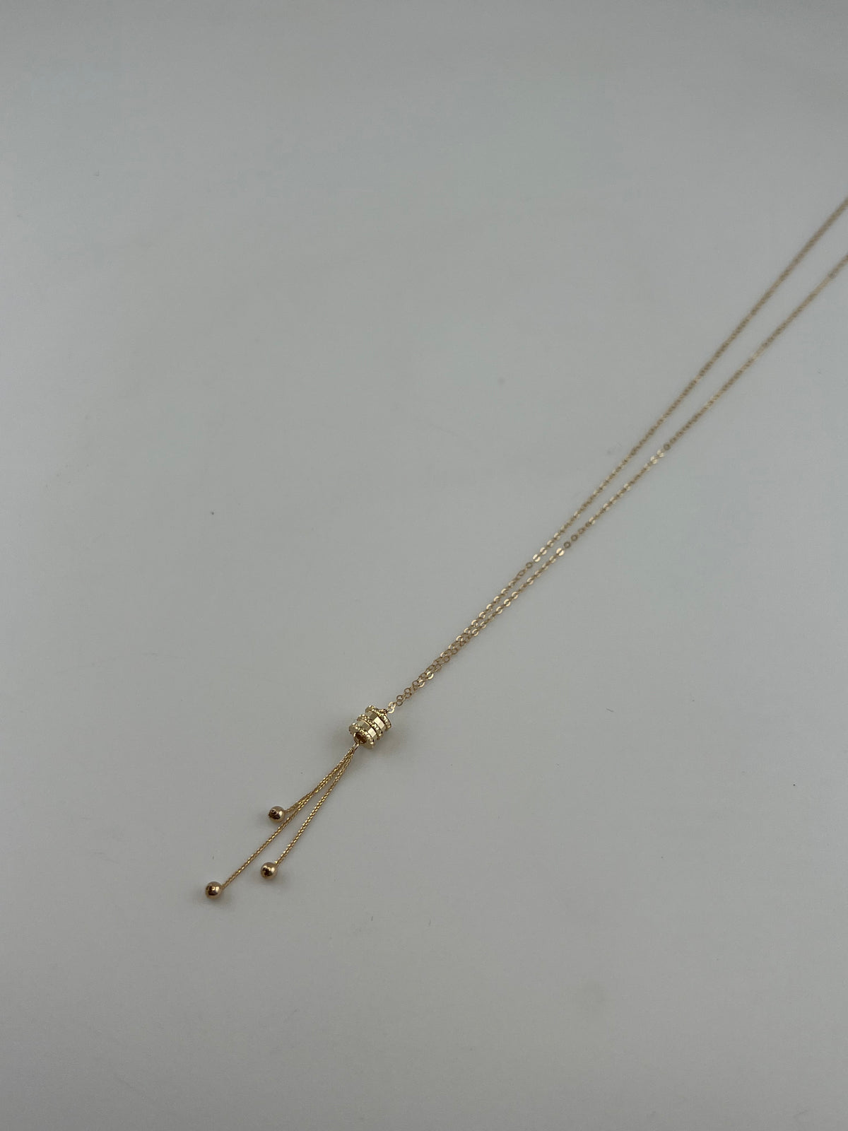The Solé Drop Necklace — 18K Solid Gold - Image 2