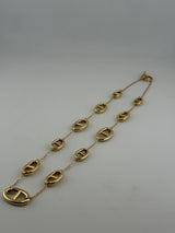 Sculpted Oval Link Necklace
18K Solid Gold - Image 2