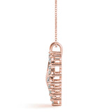 Radiant Heart Diamond Pendant - Image 8