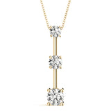 Ascending Diamonds Pendant 1 ct - Image 1