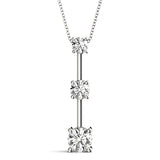Ascending Diamonds Pendant 1 ct - Image 3