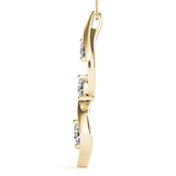 Swirling Diamond Pendant - Image 7