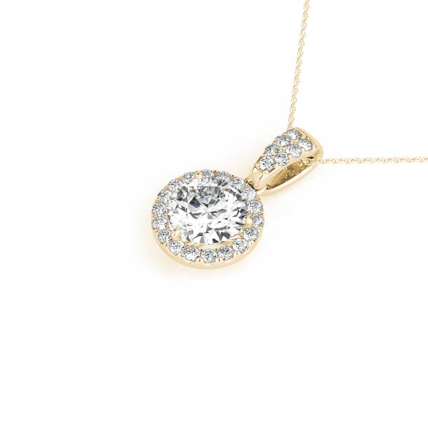 Halo of Brilliance Diamond Pendant 1/2 ct - Image 4