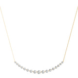 Radiant Arc Diamond Pendant - Image 7