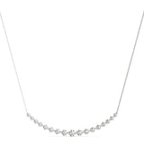 Radiant Arc Diamond Pendant - Image 8