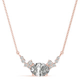 Radiant Cluster Diamond Pendant - Image 2