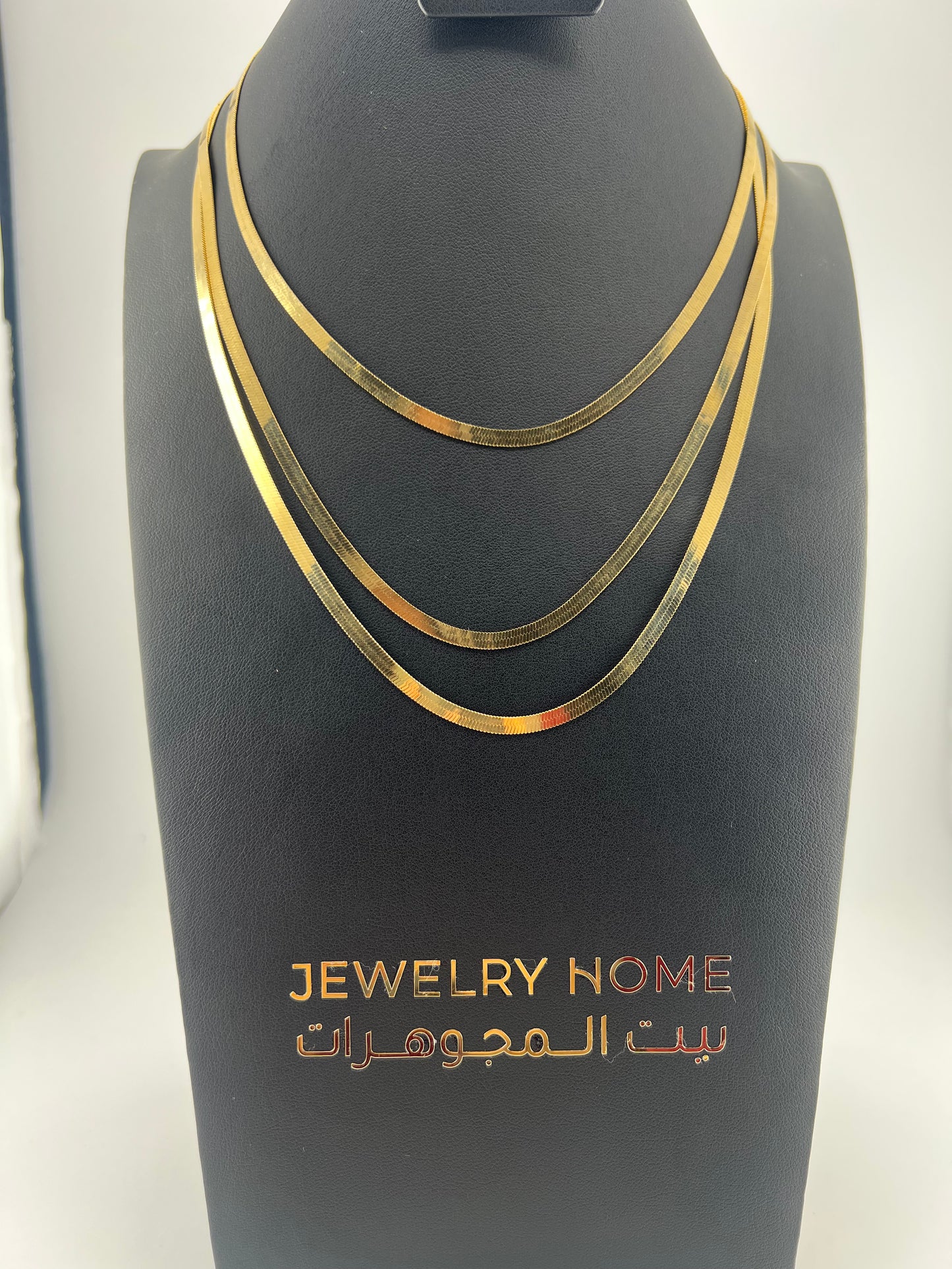 Herringbone necklace