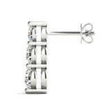 Dazzling Three-Stone Drop Earrings 1/4 ct - Image 12