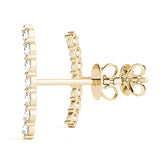 Dazzling Diamond Earrings - Image 3