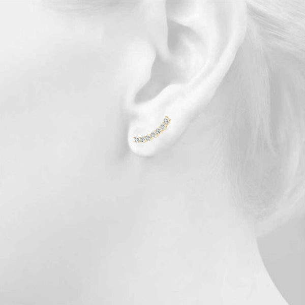 Dazzling Diamond Earrings - Image 9