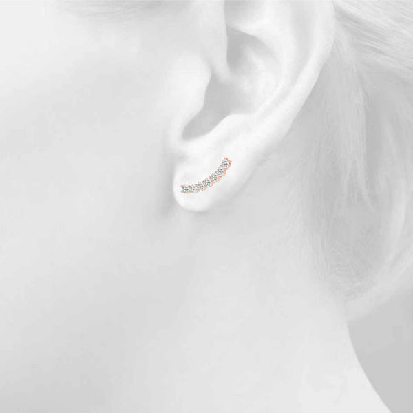Dazzling Diamond Earrings - Image 10