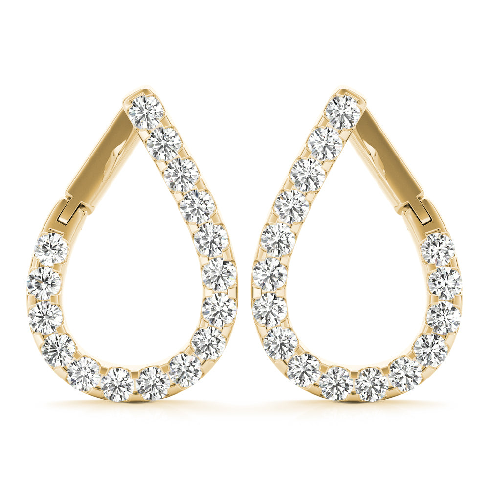 Dewdrop Diamond Earrings - Image 6