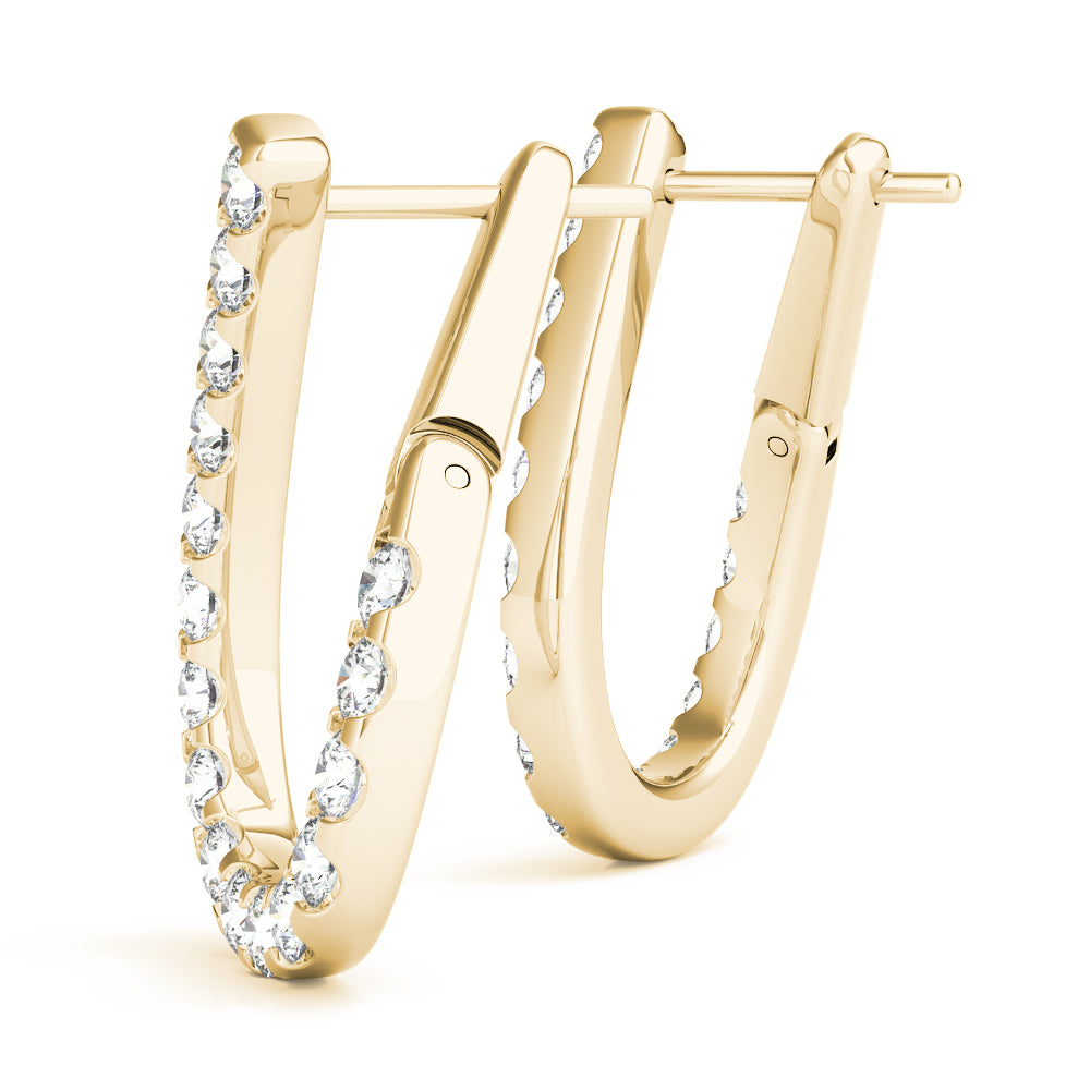 Dewdrop Diamond Earrings - Image 10