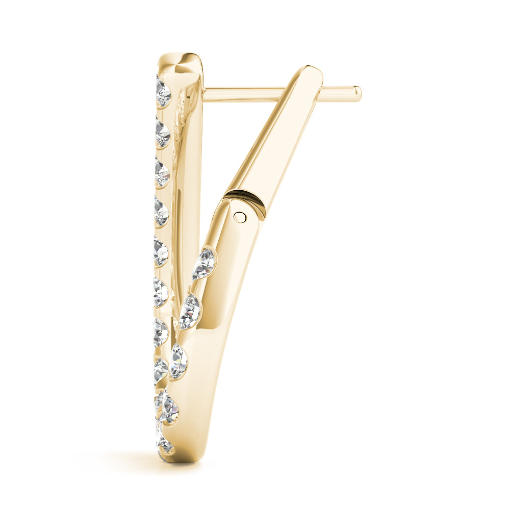 Dewdrop Diamond Earrings - Image 4
