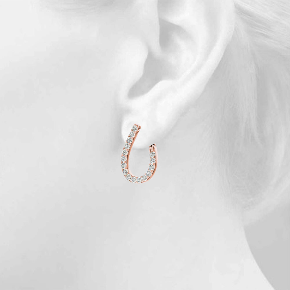 Dewdrop Diamond Earrings - Image 15