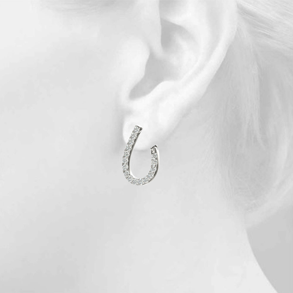 Dewdrop Diamond Earrings - Image 5