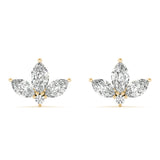 Radiant Bloom Stud Earrings - Image 1