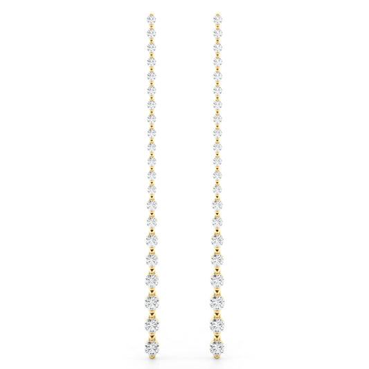 Diamond Chandelier Drop Earrings