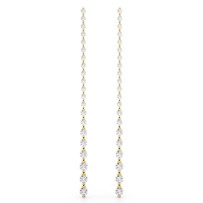 Diamond Chandelier Drop Earrings