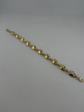The Aurelio Mariner Link Bracelet — 18K Solid Gold