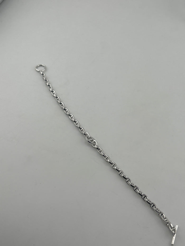 925 Sterling Silver Anchor Link Bracelet