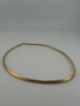 The Golden Étoile Mesh Choker – 18K Solid Gold - Image 1