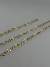The Hearts Chain – 18K Solid Gold - Image 2