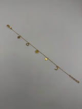 Celestial Dreams 18K Solid Gold Charm Bracelet - Image 1