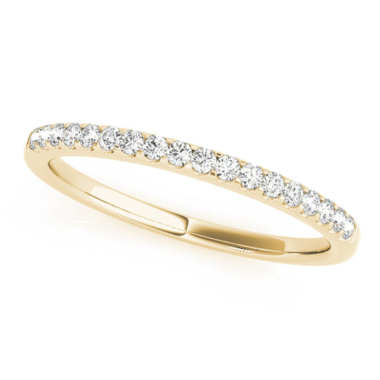 Half Eternity Wedding Band Lab Diamond 1/5 ct