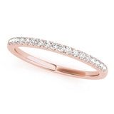Half Eternity Wedding Band Lab Diamond 1/5 ct - Image 2