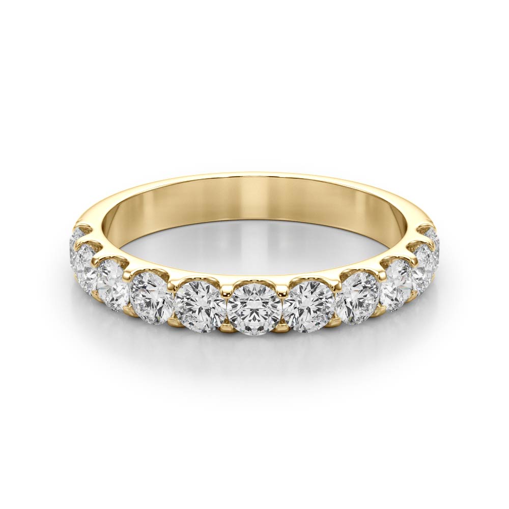 Half Eternity Wedding Band Natural Diamond 1 ct