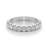 Half Eternity Wedding Band Natural Diamond 3/8 ct - Image 9