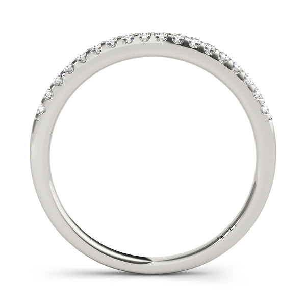 Half Eternity Wedding Band Natural Diamond 1/5 ct