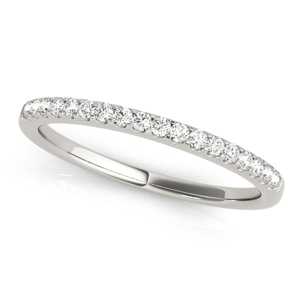 Half Eternity Wedding Band Natural Diamond 1/5 ct - Image 6