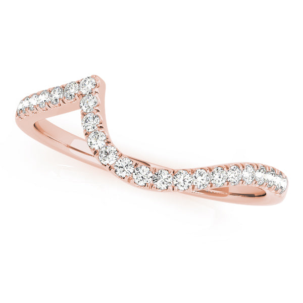 Classic Curved Diamond Band 1ct
