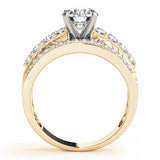 Triple Row Diamond Bridal Set - Image 8