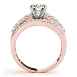 Triple Row Diamond Bridal Set - Image 7