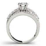 Triple Row Diamond Bridal Set - Image 9