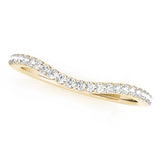 Curved Wedding Band - Image 1