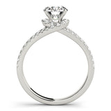 Split Shank Halo Ring 2 ct - Image 10