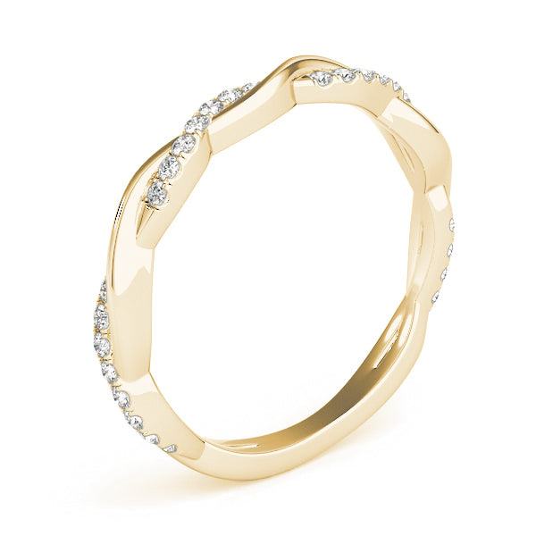 Diamond Twist Eternity Band - Image 3
