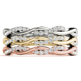 Diamond Twist Eternity Band - Image 13