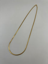 18K Solid Gold Tight Cuban Link Chain - Image 3