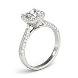 Princess Halo Pave Band Ring - Image 10