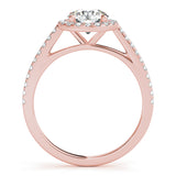 Classic Diamond Halo Engagement Ring 1 ct - Image 18