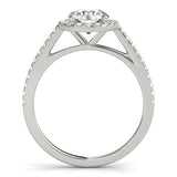 Classic Diamond Halo Engagement Ring 1 ct - Image 16