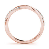 Twisted Design Wedding Band - Image 3