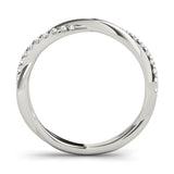 Twisted Design Wedding Band - Image 4